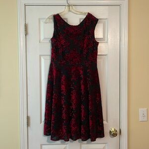 Cocktail dress with sparkle, a-line
